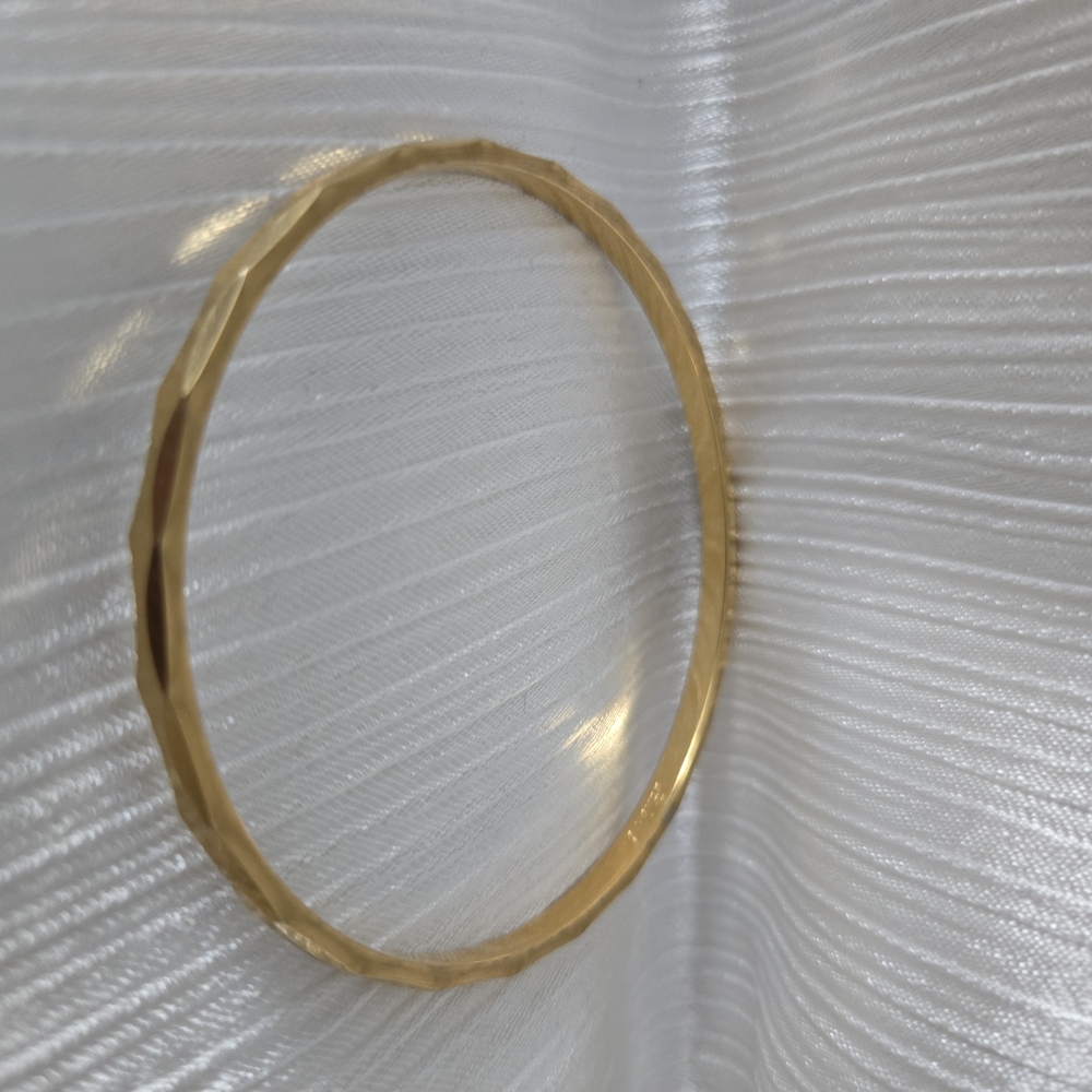 Monet Gold-Tone Textured Bracelet